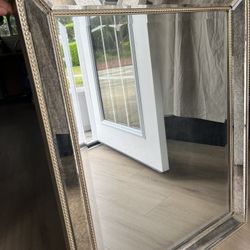 2 Large Antique Looking Mirrors ($42 Each)