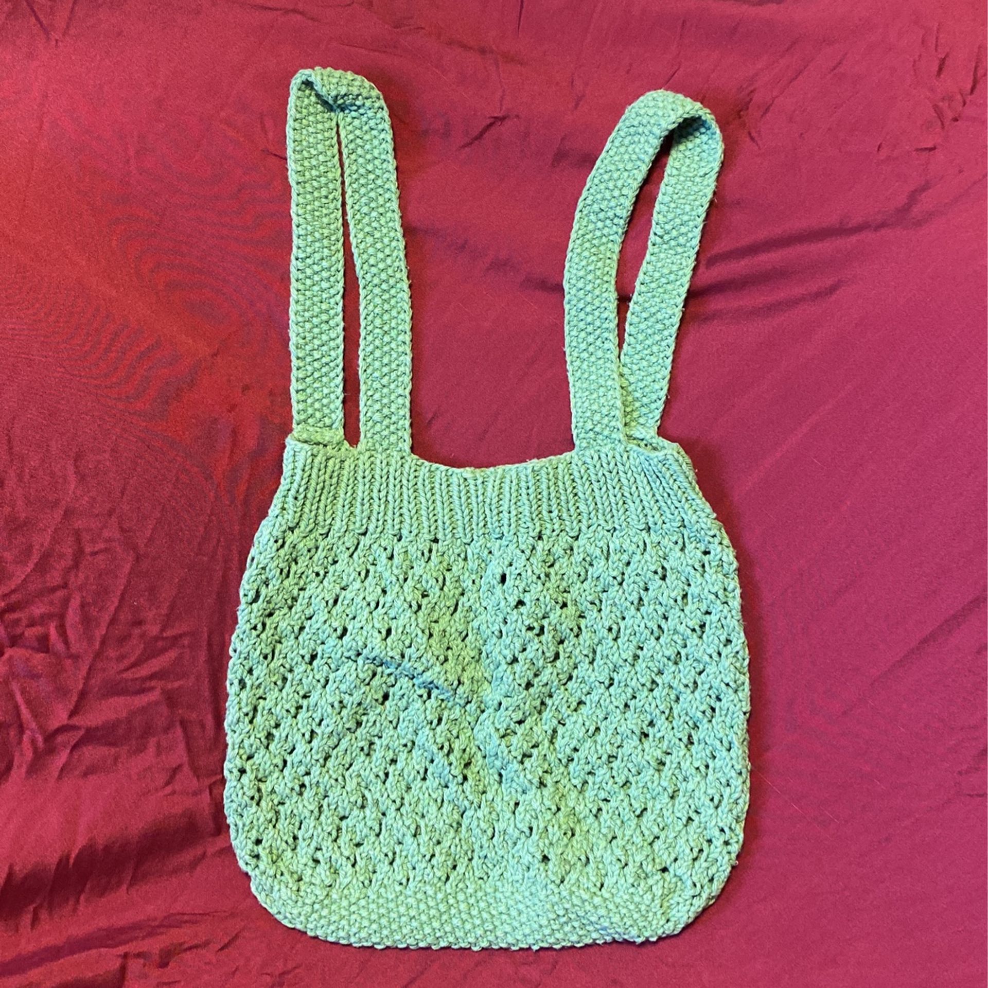 Hand Knitted Market Bag
