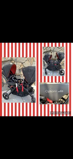 Contour double stroller