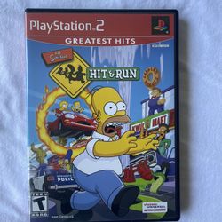 Simpsons Hit And Run Ps2 PlayStation 2