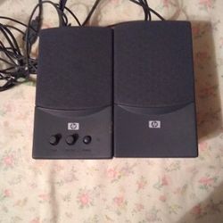 HP Computer Speakers.