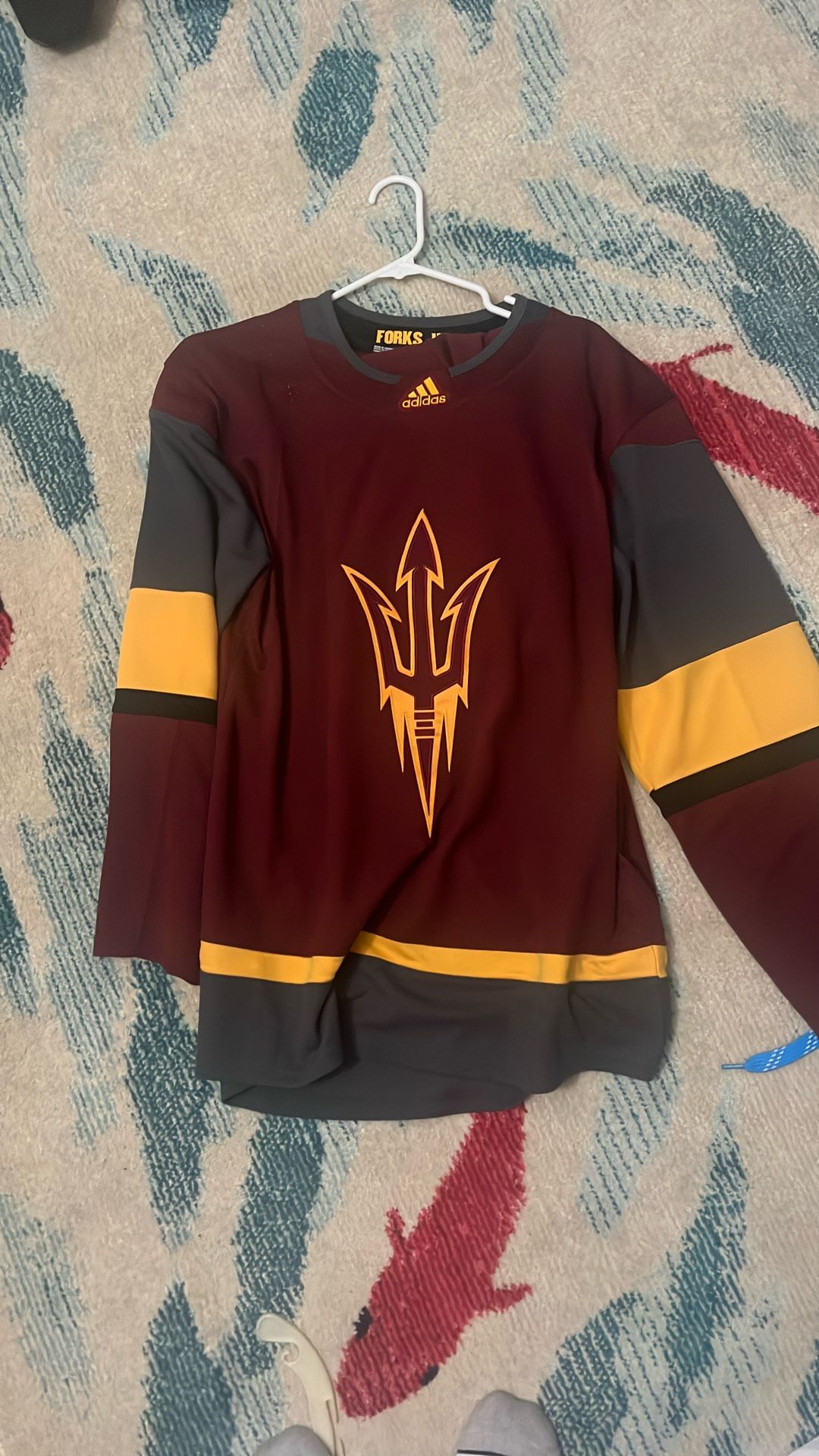 ASU hockey Home Jersey Size 50