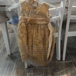 Todders Gold Dress  Sz 2 Pick Up Donna 