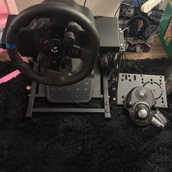 G29 Wheel With Pecan Shifter And Stand 