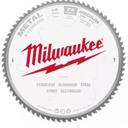 Milwaukee 14” Saw Blade For Metal 