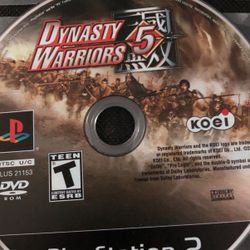 Ps2 Dynasty Warriors 5 