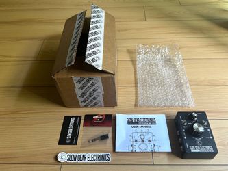 Slow Gear Electronics Stereo Headphone Amplifier Guitar Pedal