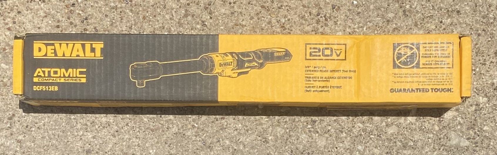 Dewalt 20V MAX 3/8 Extended Reach Ratchet (Tool-Only)