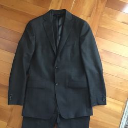 36R Men’s 100% Wool 2pc Suit