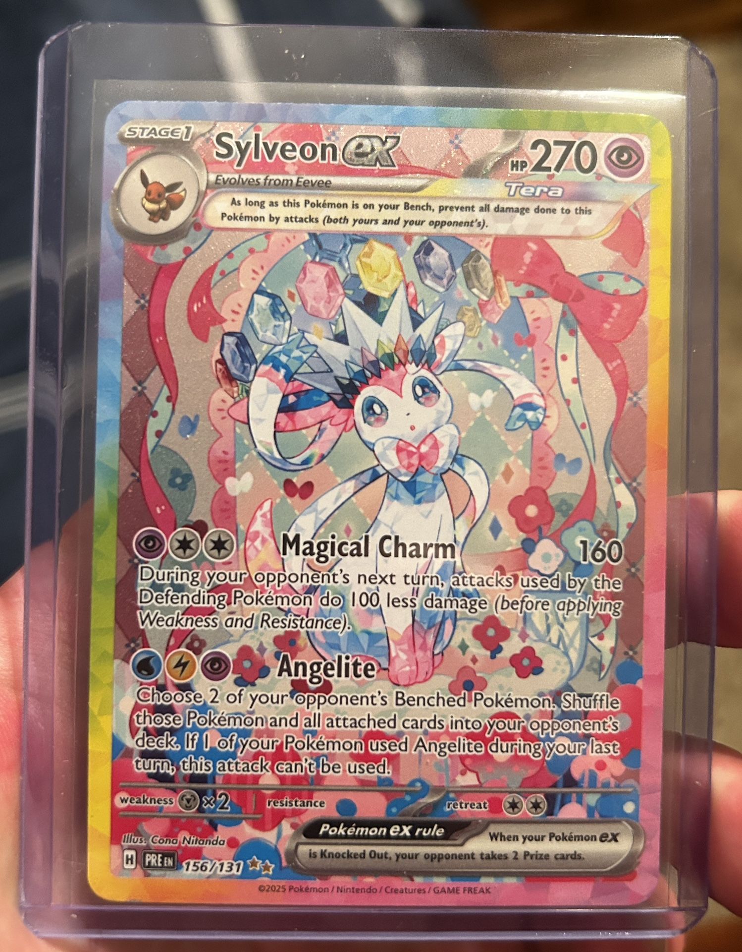 Sylveon ex SIR 156/131 Prismatic