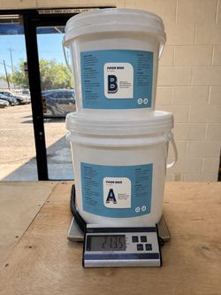Floor Resin A & B – Two-Part Epoxy Floor Coating