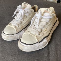 Maison Mihara Yasuhiro “MMY” Low-Top Sneakers – Off White-Size 46(mens12)