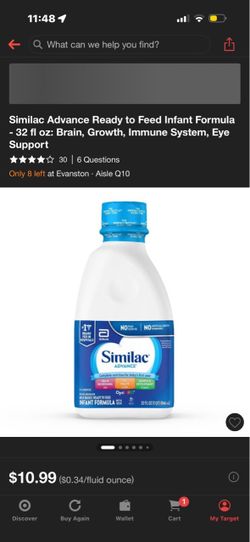 Similac 360 Total Care Sensitive Non-GMO Ready to Feed Powder Infant Formula - 2 fl oz