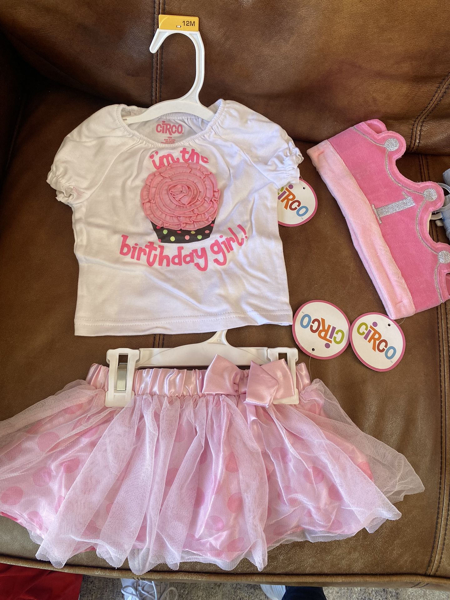 1st Birthday Little Girl Outfit NEW