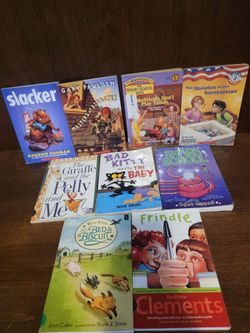 Kids Chapter Book Lot – 9 Titles (Used)