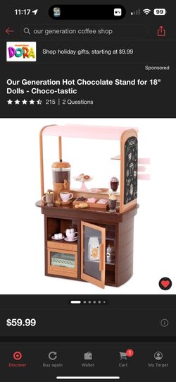 Our Generation Hot Chocolate Stand 