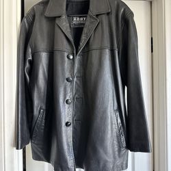 Men’s Leather Black Jacket 
