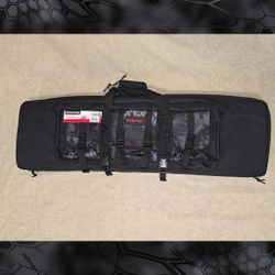 Kryptek 42" Double Rifle Bag Backpack w/ Pistol Storage Savior 42" Keyboard Case