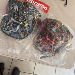 Supreme Aoi Embroidered Camp Caps