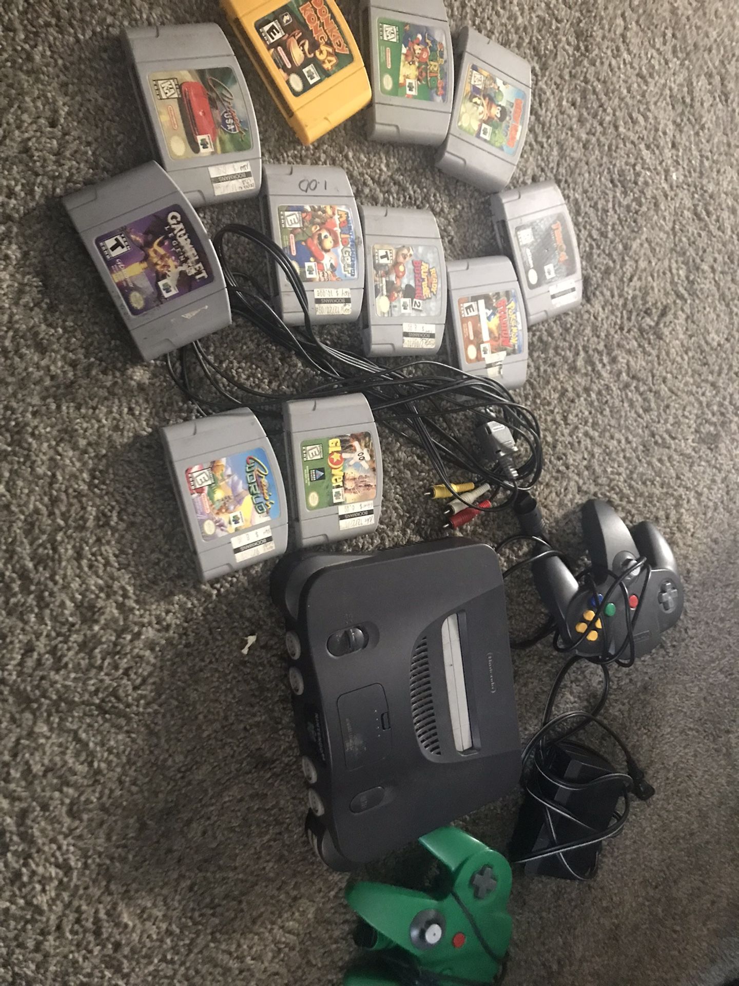 Nintendo 64 With Games
