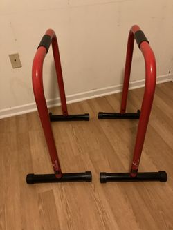 ProsourceFit Power Dip Station Adjustable Height