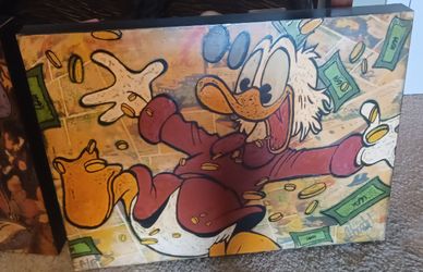 2 Beautiful Disney Art Pieces Signed By Artist