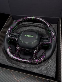 Carbon fiber steering wheels