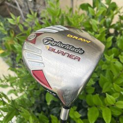 EXCELLENT TAYLORMADE BURNER SUPERFAST DRAW MAX GOLF DRIVER 10.5 w CUSTOM ORDERED GRAFALLOY PROLAUNCH NEXT GEN GRAPHITE STIFF