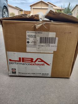 JBA Performance Exhaust Headers 1650S - New In Box