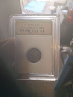 1943 Lincoln 1 cent ww2 emergency issue no delliver