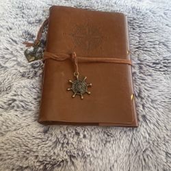 Brown Leather Diary 