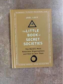 The Little Book of Secret Societies Joel Levy Hardcover 2012 Freemasons Illuminati