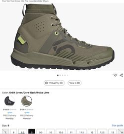 Adidas Trail Cross Hiker Men’s 9Wide