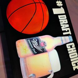 Miller Lighted Sign 🏀🍺