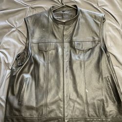 Dream apparel leather vest