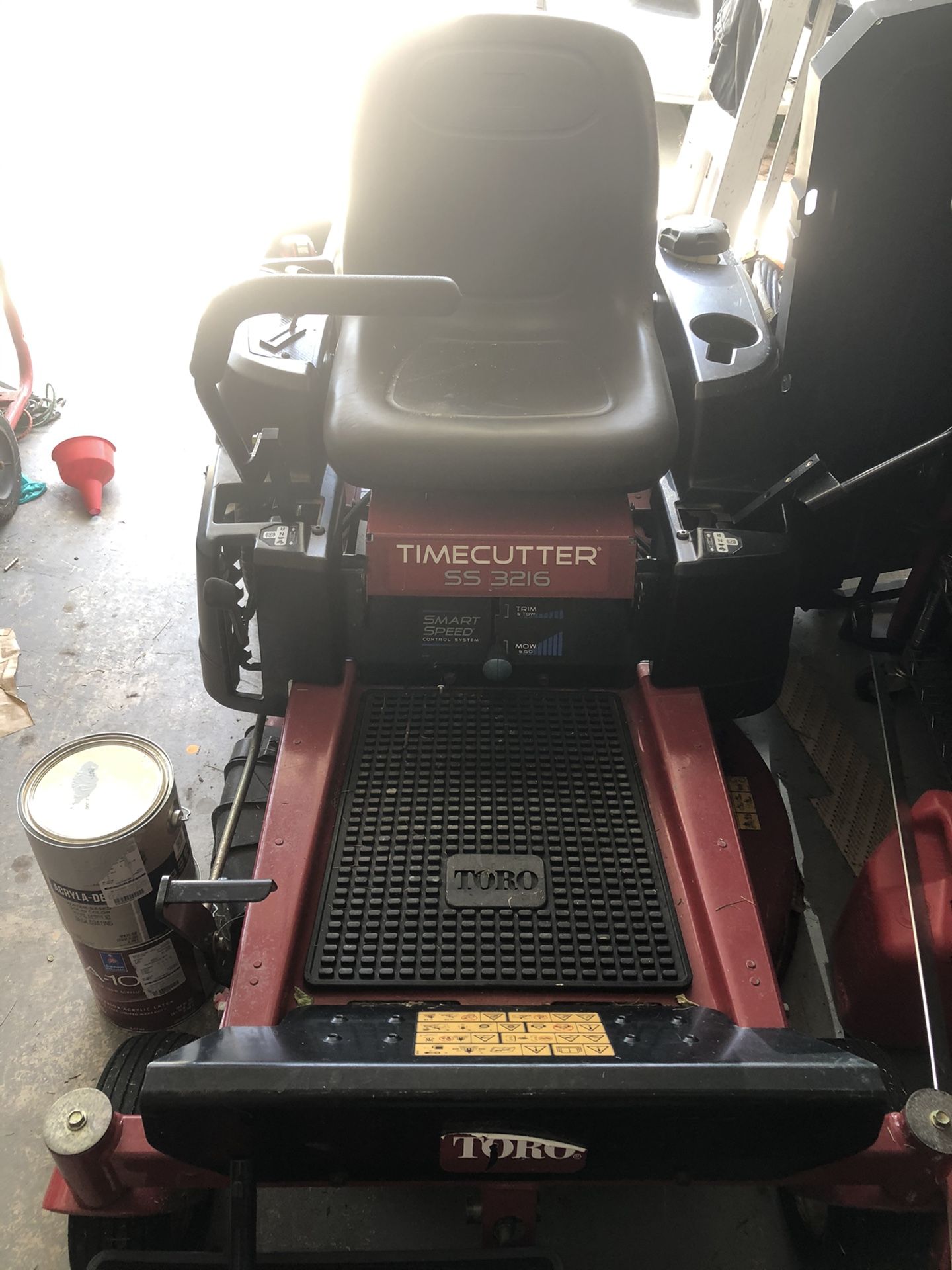 toro riding lawn mower 452cc