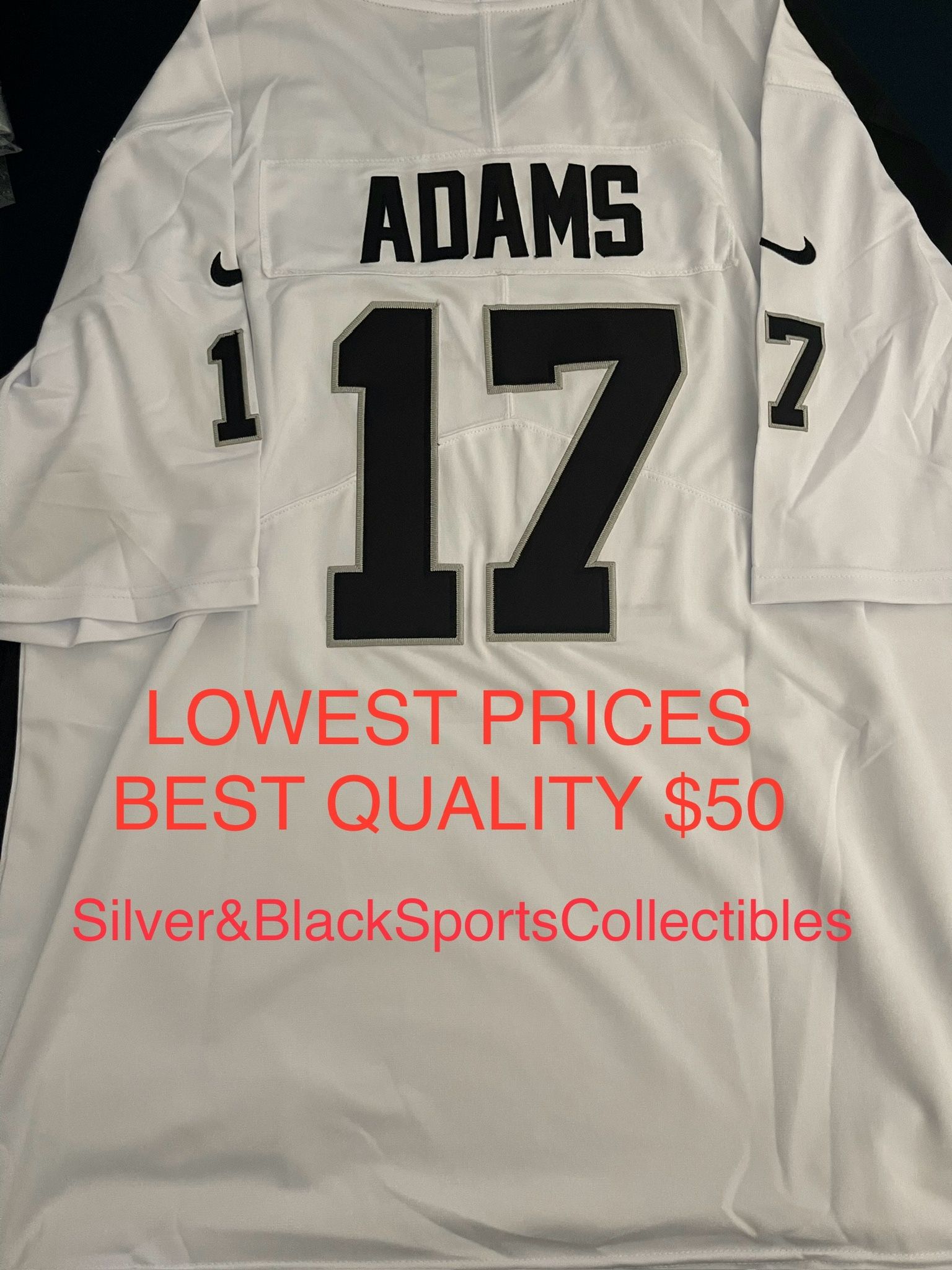 MENS STITCHED LAS VEGAS RAIDERS JERSEY SIZE SMALL UP TO 6XL Ships Same Day If Ordered Before 3pm PST Sports & Outdoors