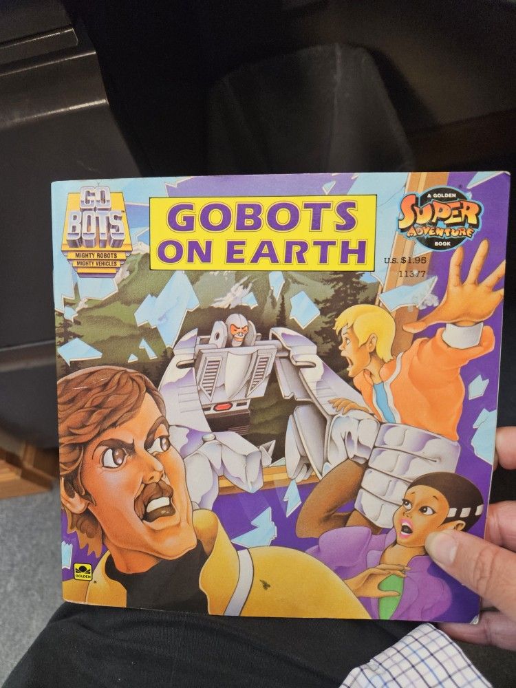 GoBots On Earth Paperback 1984