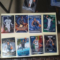 Stephen Castle 8 card lot