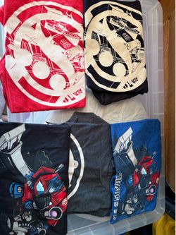 Used medium shoyoroll transformer shirts bundle