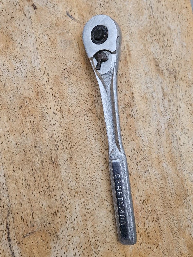 VINTAGE CRAFTSMAN 1/2 DRIVE RATCHET SOCKET WRENCH