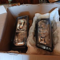  Headlights And Pk Lights 06 Silverado /Cateye/