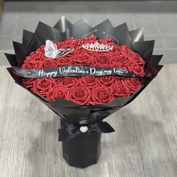 Ramo Buchon, Eternal Flowers, Forever roses, rosas eternas   These are eternal roses, son Rosa’s eternas  Ramo buchon#ramo #ramobuchon #flores #flores