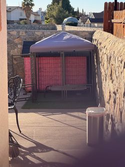 Large Canopy Dog Kennel