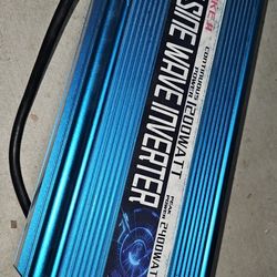 Pure Sine 1200watt Inverter