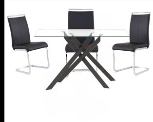 5 Pieces Dining Table Set 