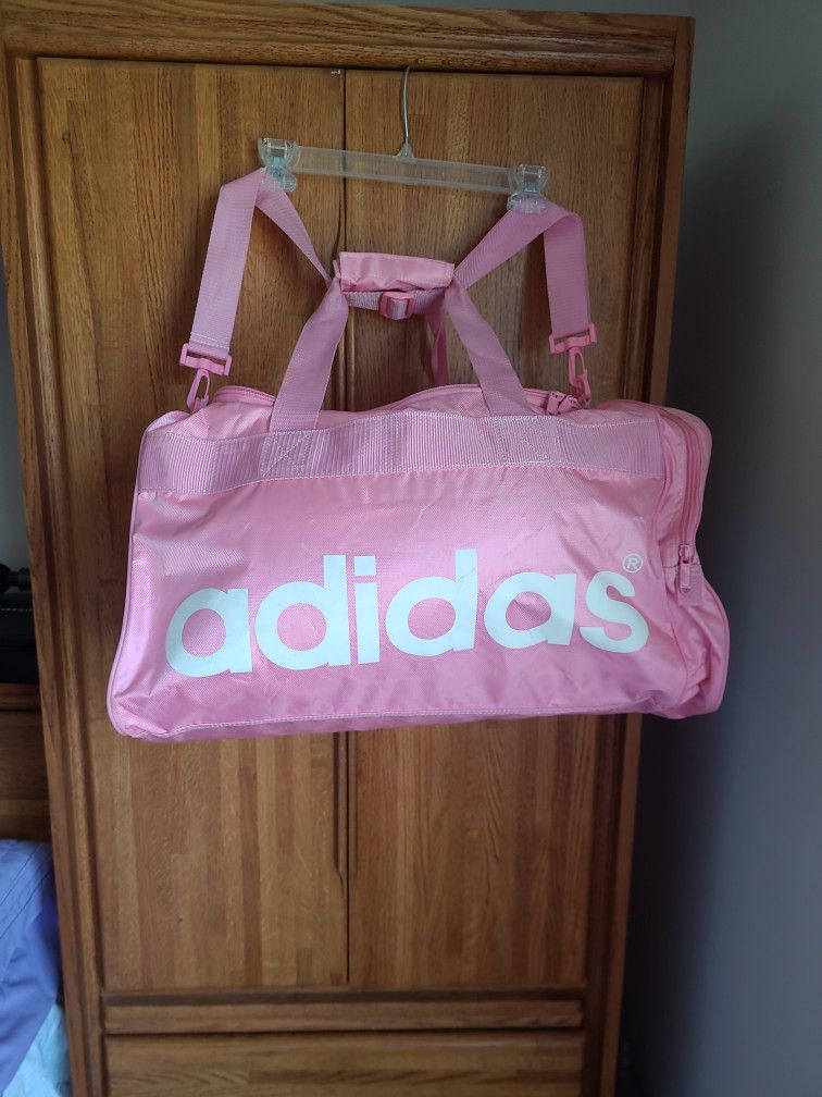 Adidas Pink Duffle Bag