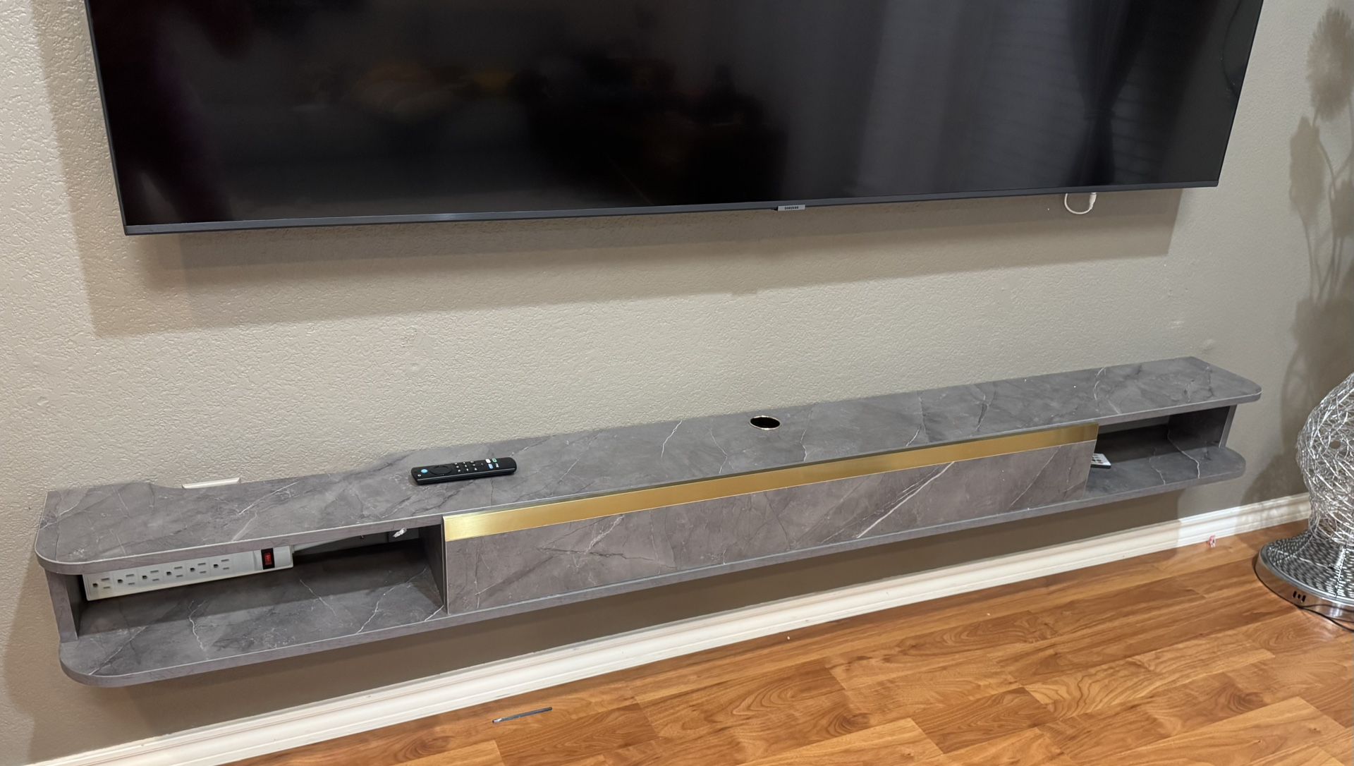 Floating TV Stand 78”