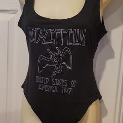 led Zeppelin bodysuit medium new 