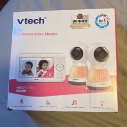 Video Monitor W/ 2 Camera 